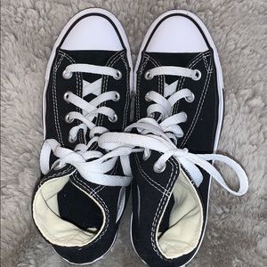 All star black converses